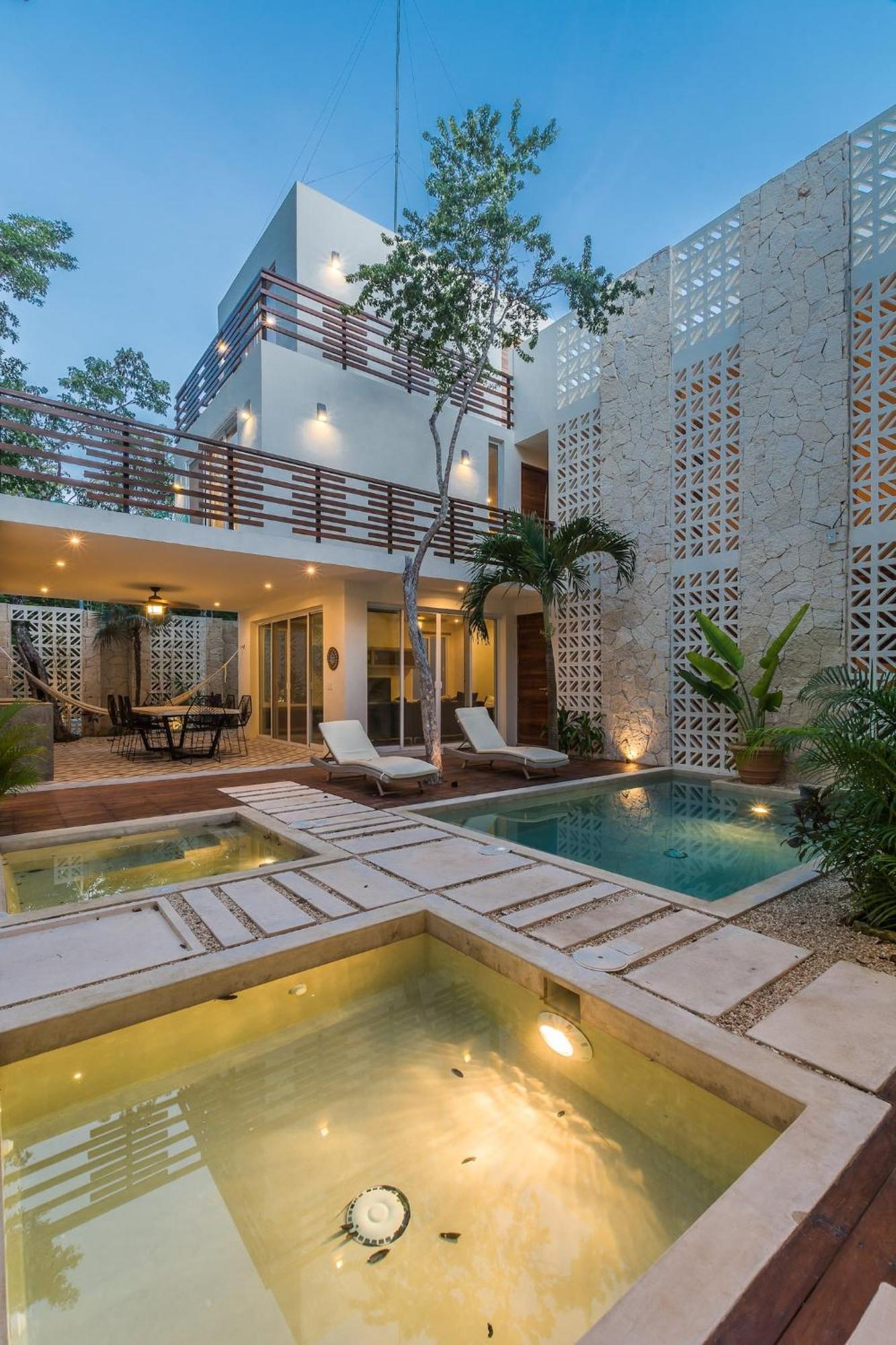 Casa Leonardo Tulum Villa Esterno foto